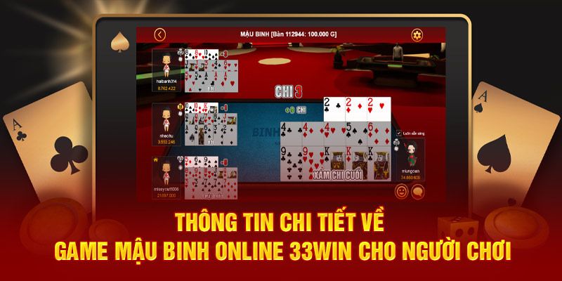 Bài Mậu Binh 33Win | Bật Mí Bí Kíp Thắng Lớn Cho Người Mới 4 Bí kíp thắng lớn khi chơi bài Mậu Binh 33win